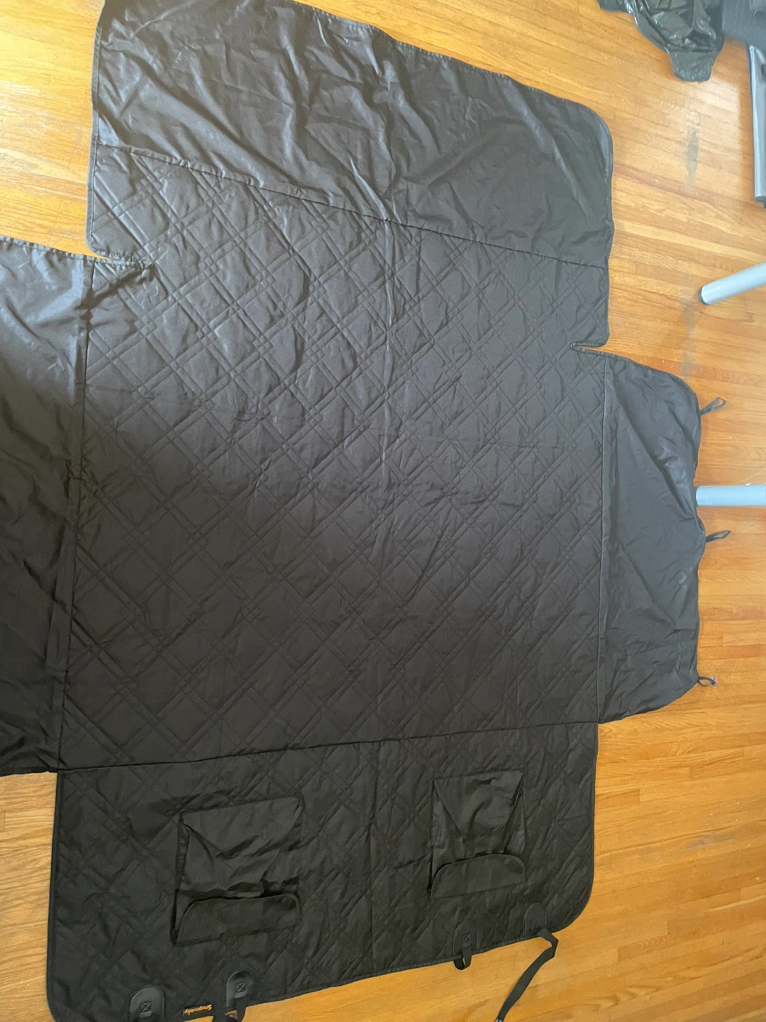 BRAND NEW Black Quilted Car Seat Cover