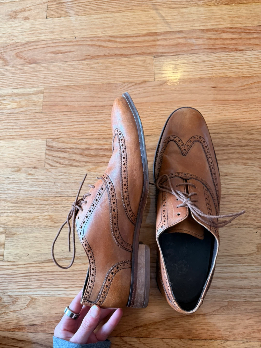 Cole Haan Wingtip Oxfords - Men's Size 11.5