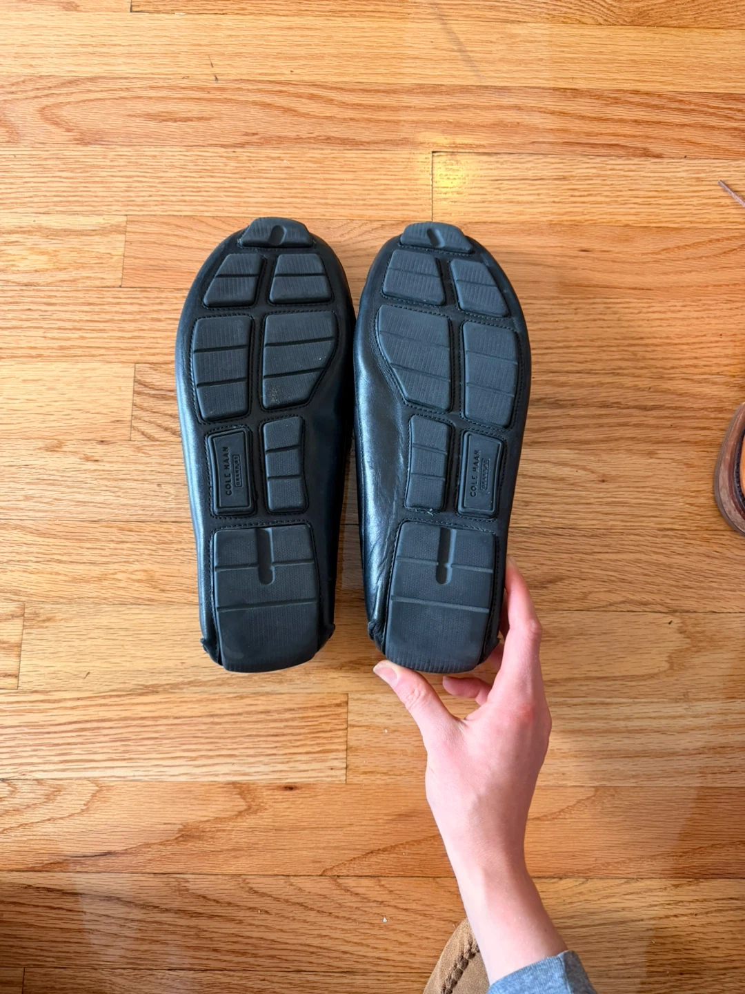 Cole Haan Men's Black Leather Loafers Size 11.5 M - photo 4