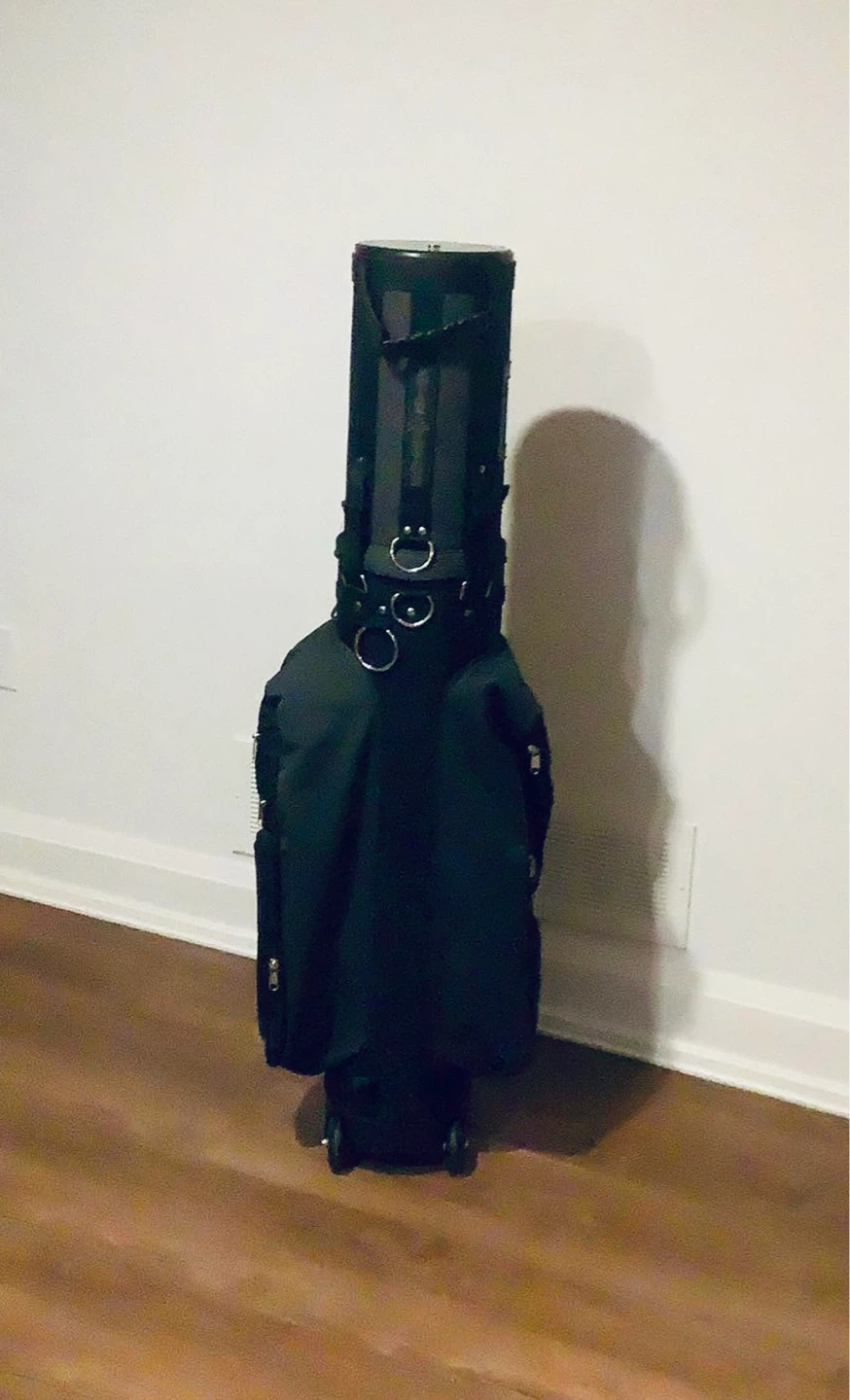 Black Golf Travel Bag with Wheels - photo 3