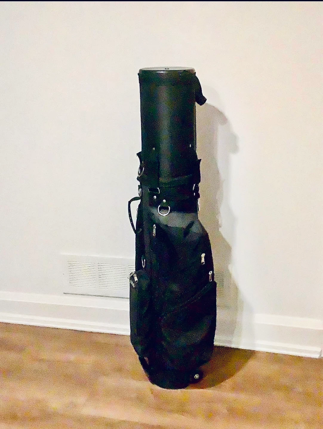Black Golf Travel Bag with Wheels - photo 2