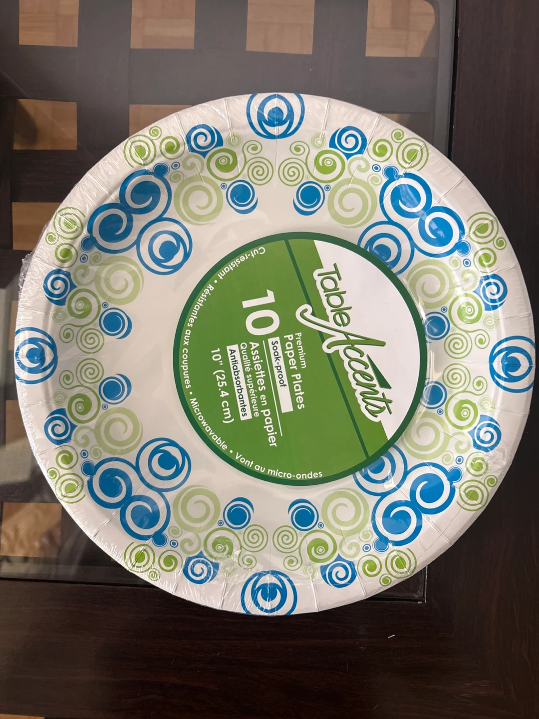 Table Accents 10 Premium Paper Plates - 10" (25.4 cm)