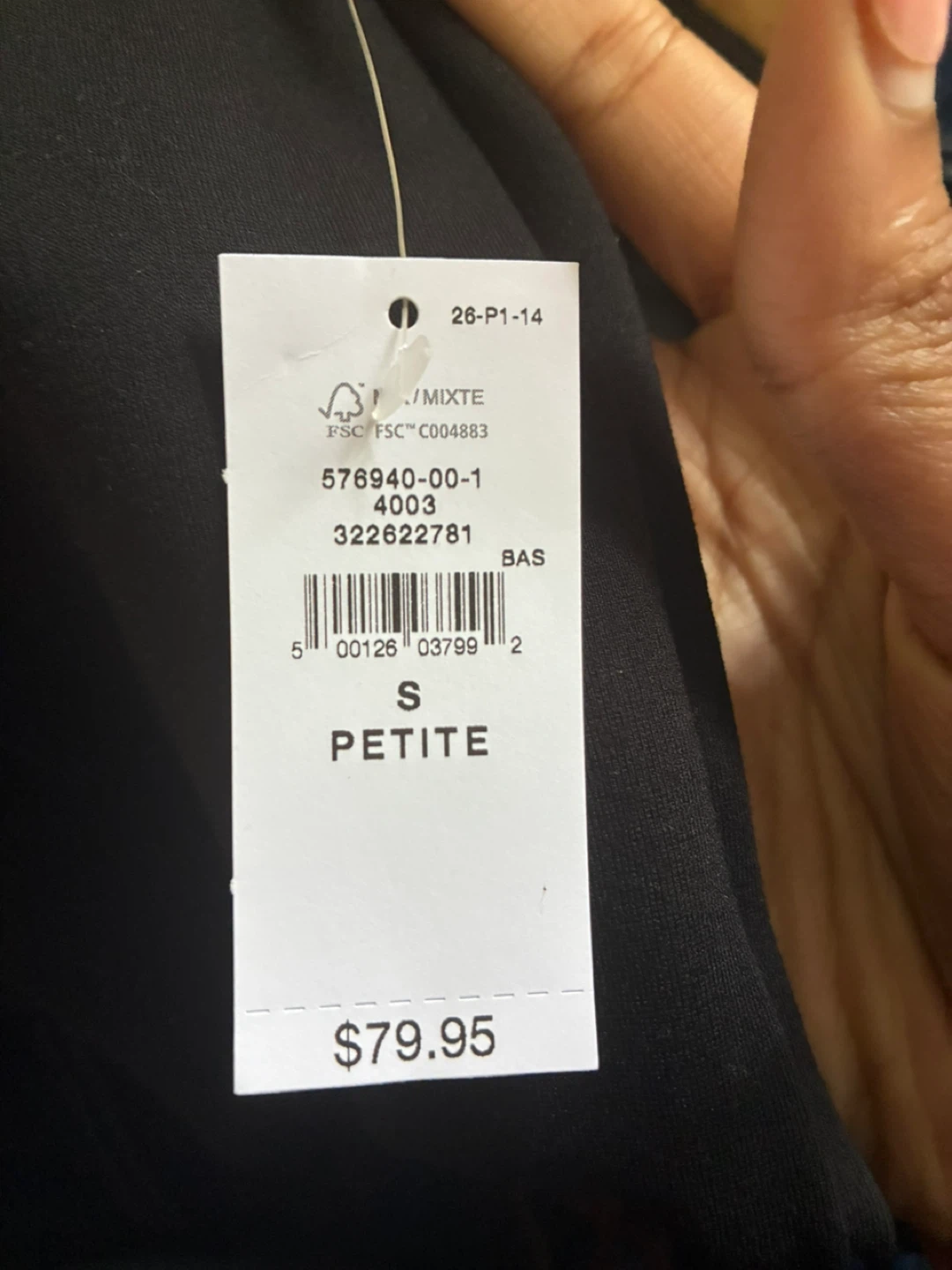 Gap Petite Black Pants Size S - photo 3