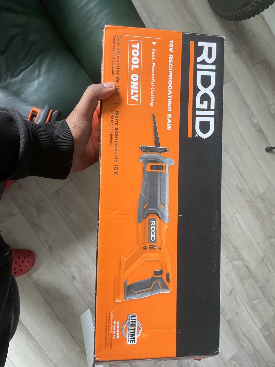 RIDGID 18V Reciprocating Saw