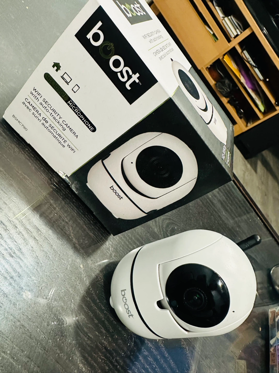 Boost WiFi Security Camera with Auto-Tracking