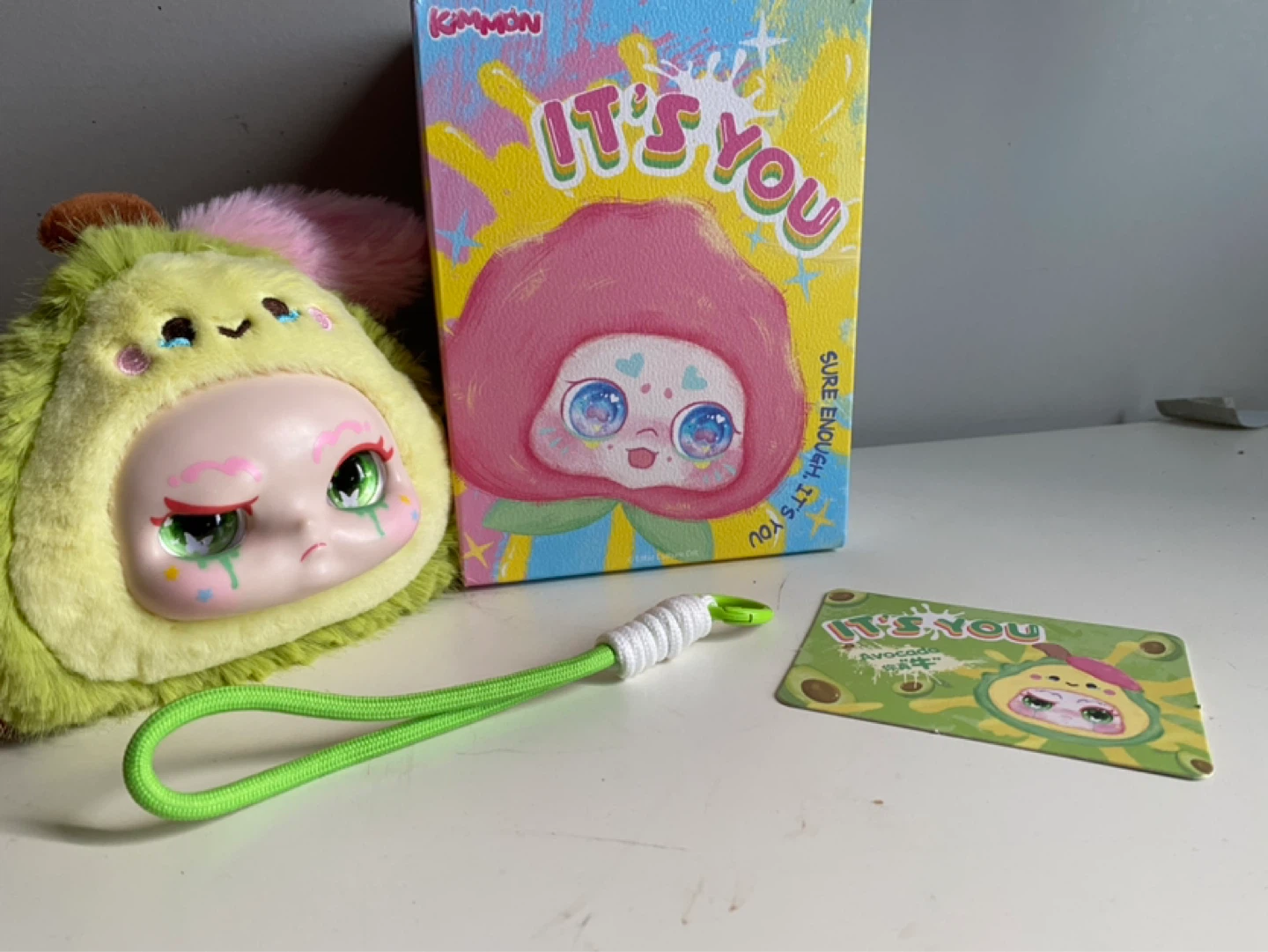 Kimmon It's You Avocado Plush Pouch
