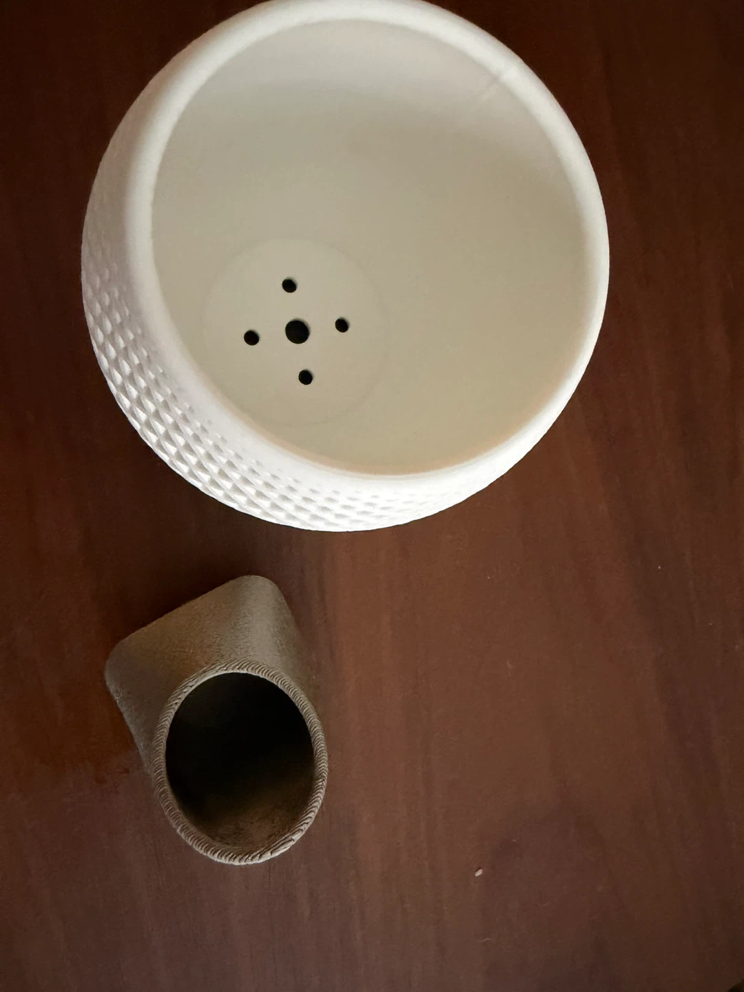 3D Printed Pot with Saucer plus smaller pot - photo 4