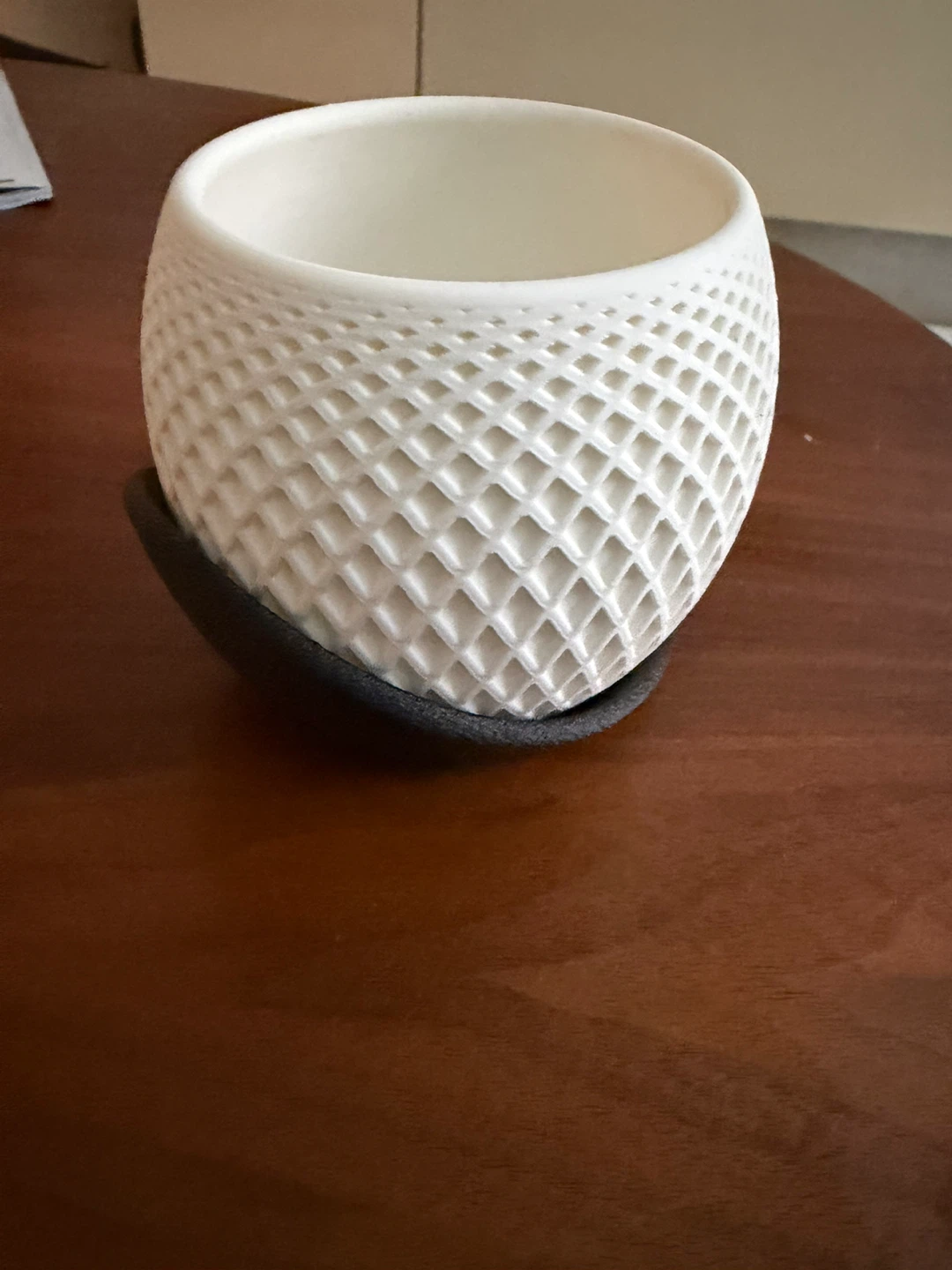 3D Printed Pot with Saucer plus smaller pot