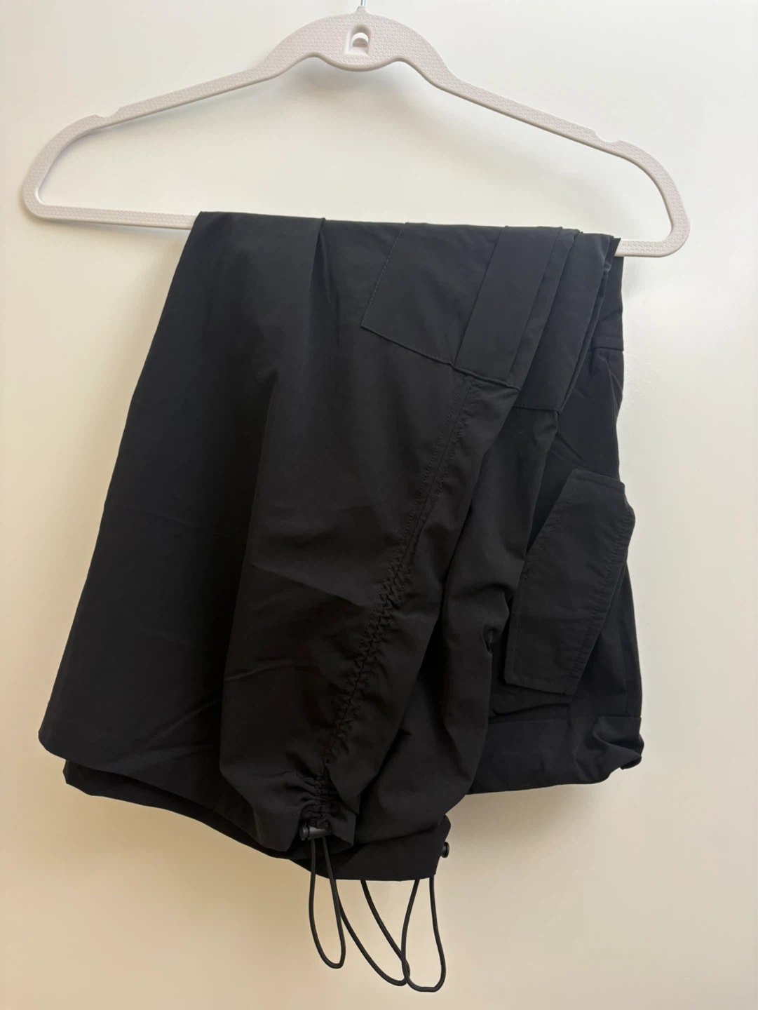 Blenca Black Nylon Cargo Pants Size L - photo 2