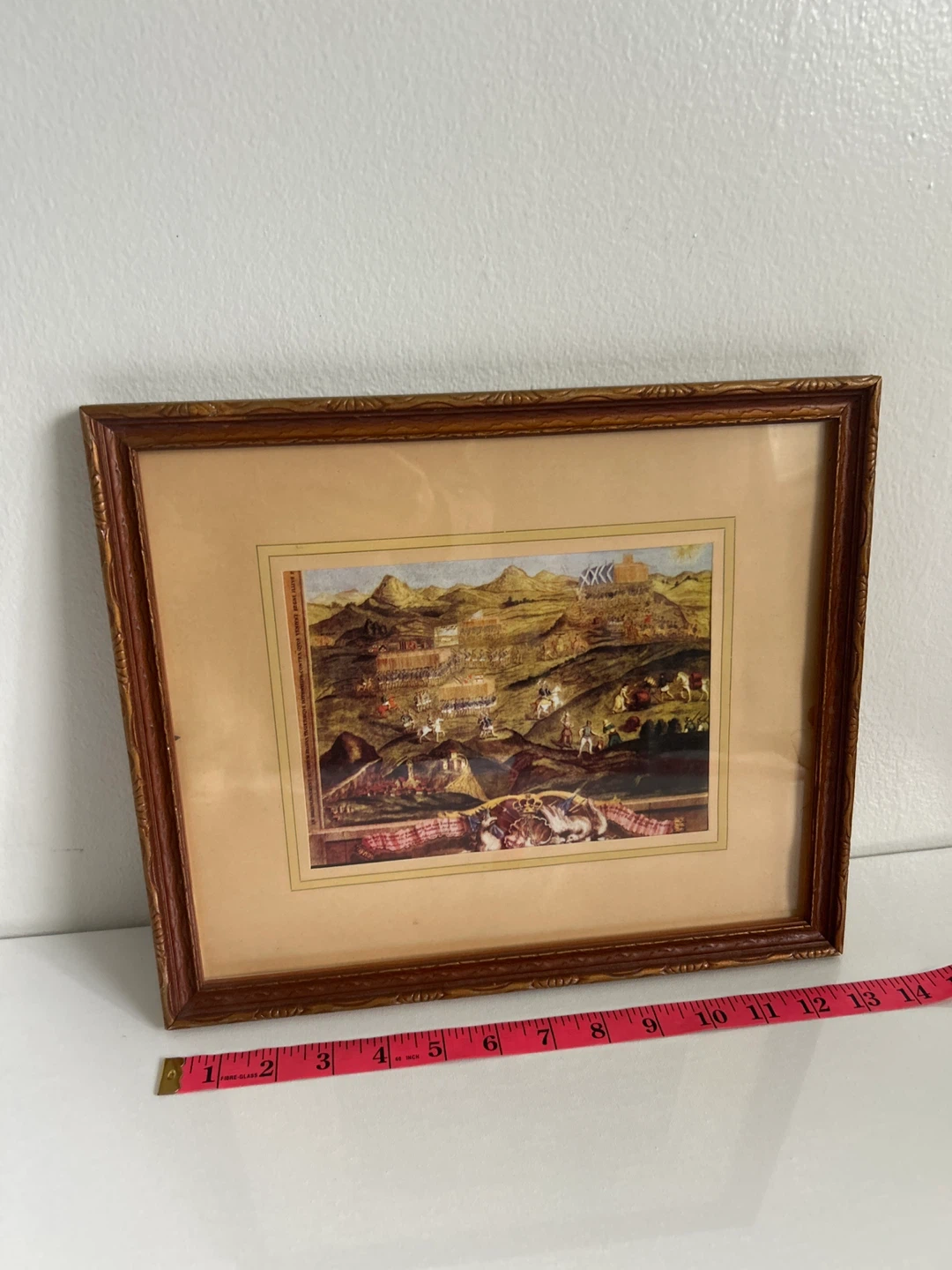 Framed Vintage Print