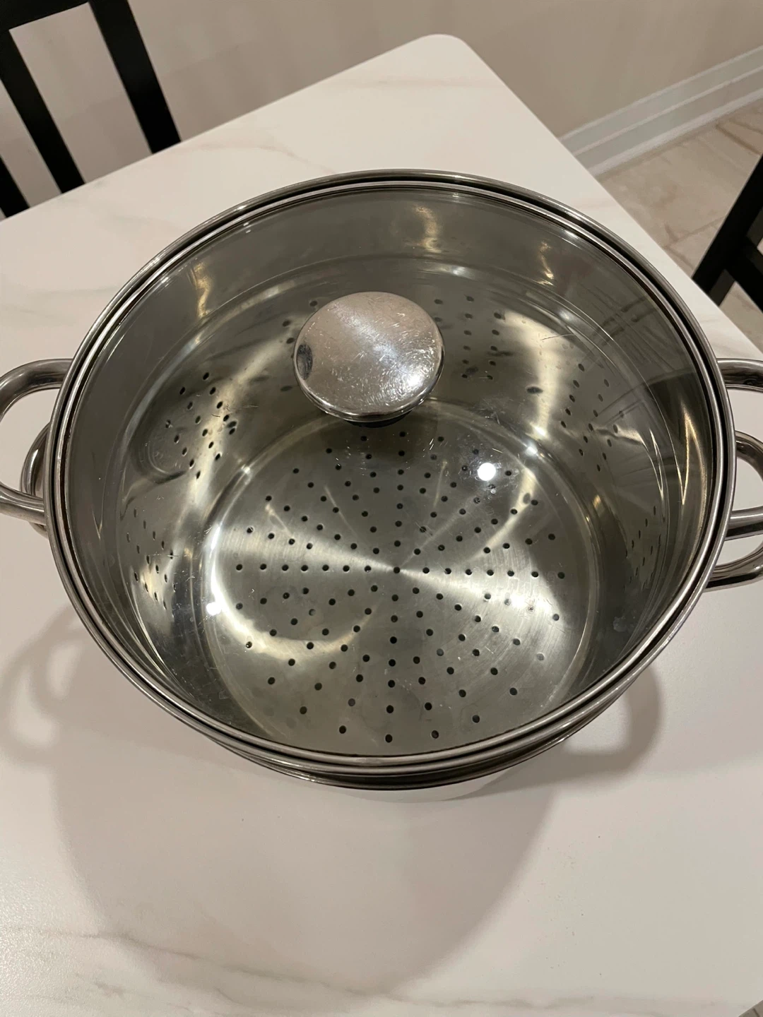 Stainless Steel Steamer Pot with Lid - photo 3
