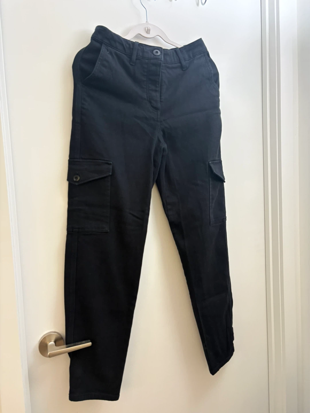 Wilfred Free Black Cargo Pants (size 6) - photo 3