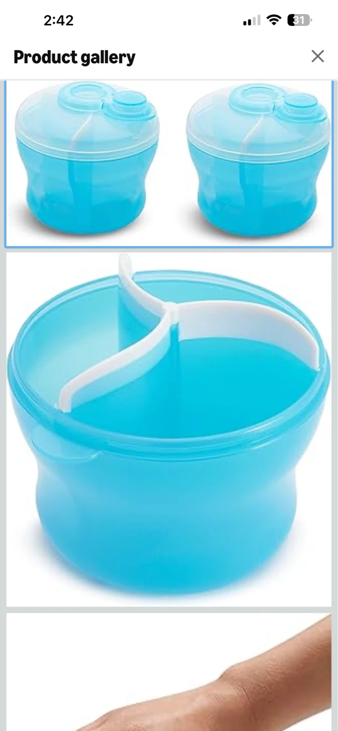 Munchkin Formula Dispenser - Blue 2 pack - photo 3