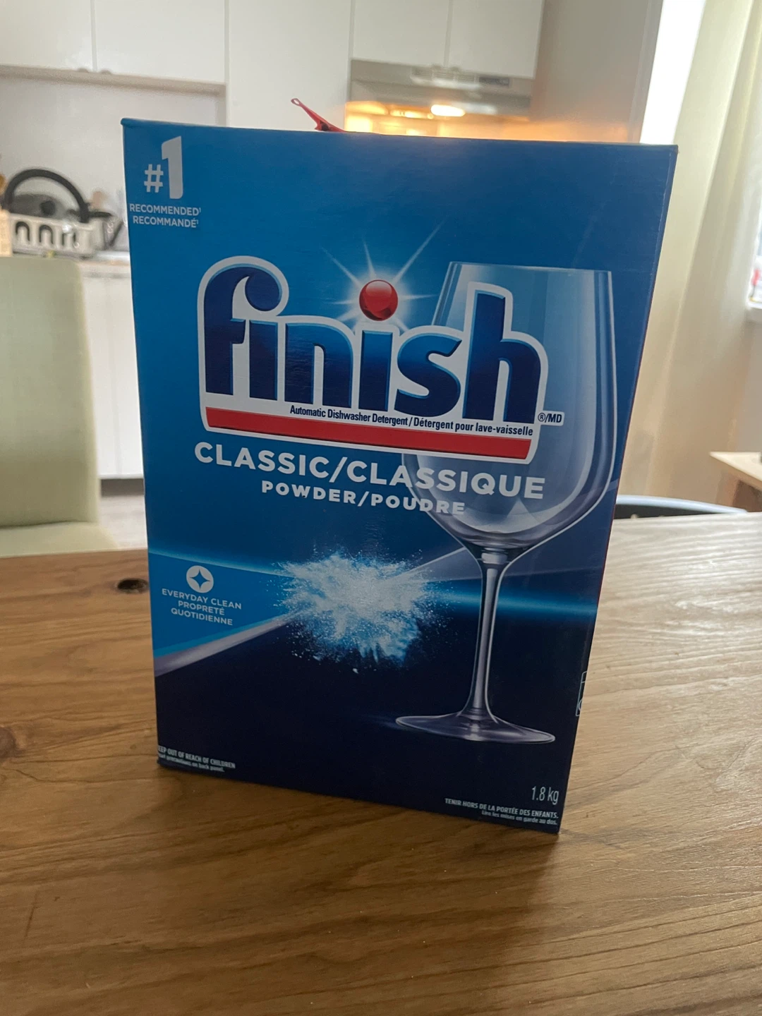 Finish Classic Dishwasher Powder Detergent - 1.8 kg