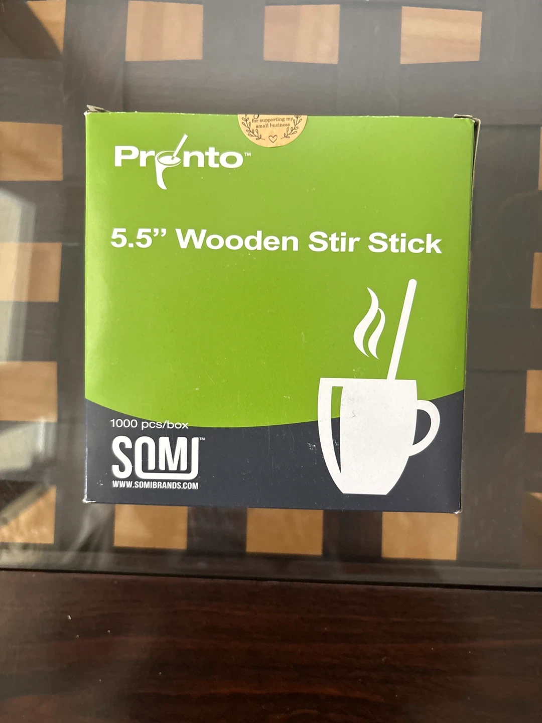 Pronto 5.5" Wooden Stir Sticks (1000 pcs)