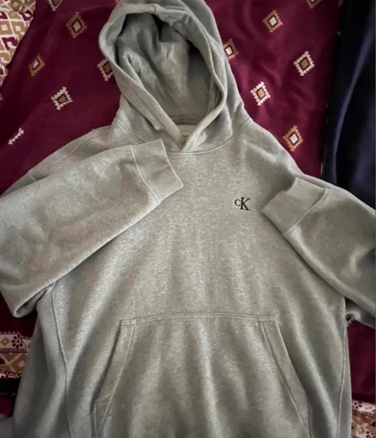 Calvin Klein Grey CK Hoodie