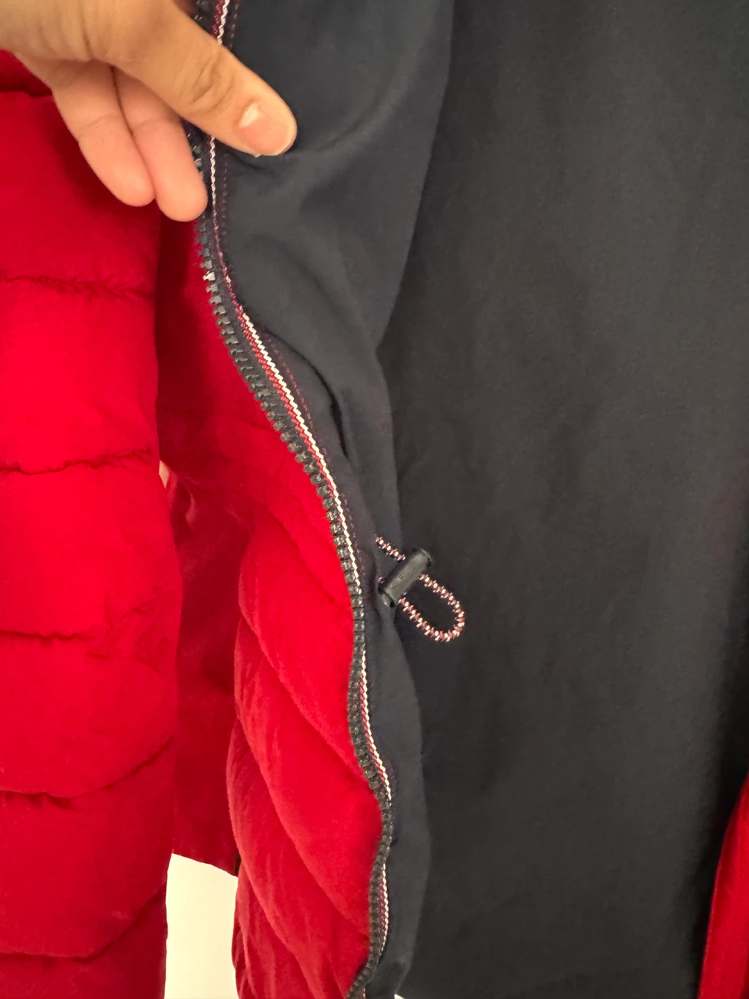 Women's Red Puffer Jacket - photo 3