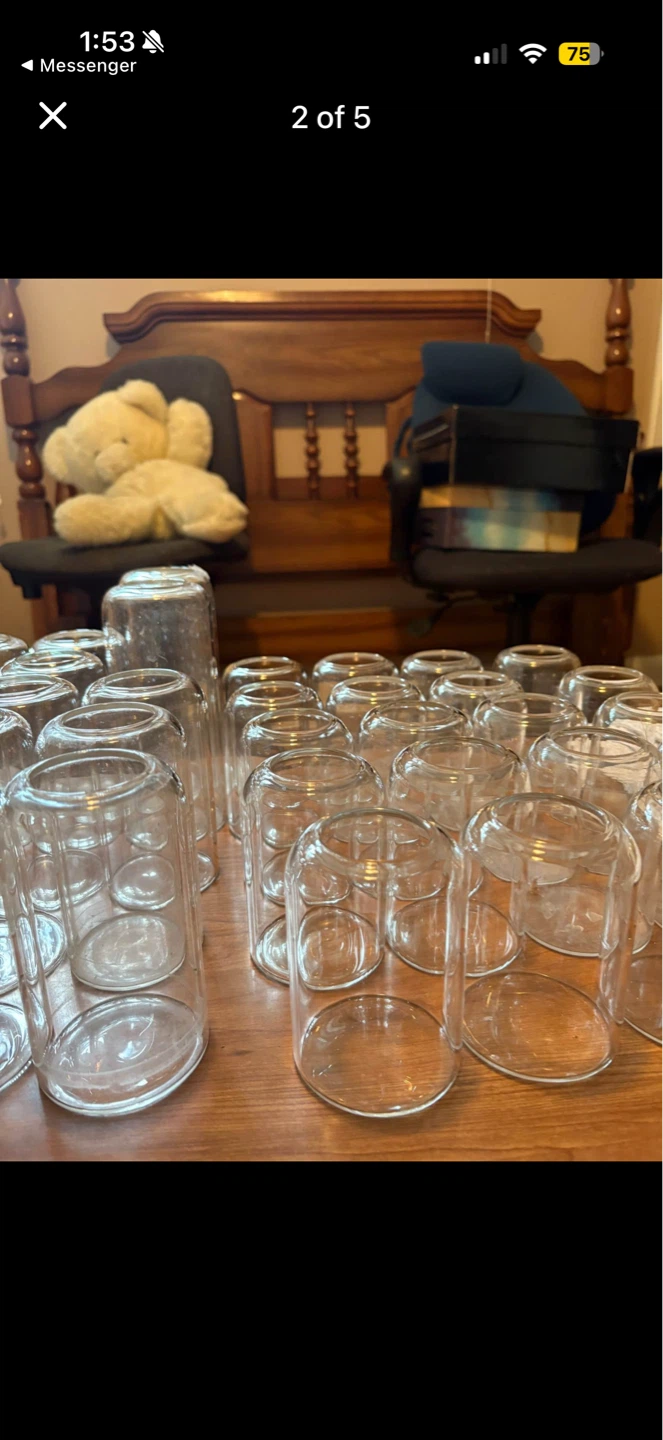 53 Glass bud vases - photo 2
