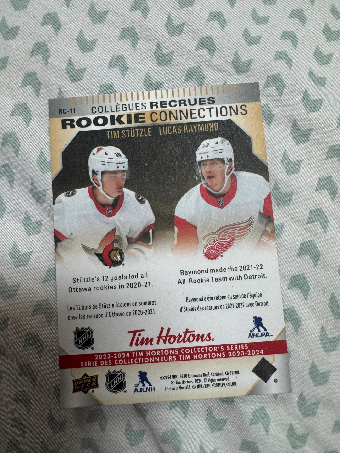 Upper Deck Tim Hortons Hockey Card Lot - photo 2