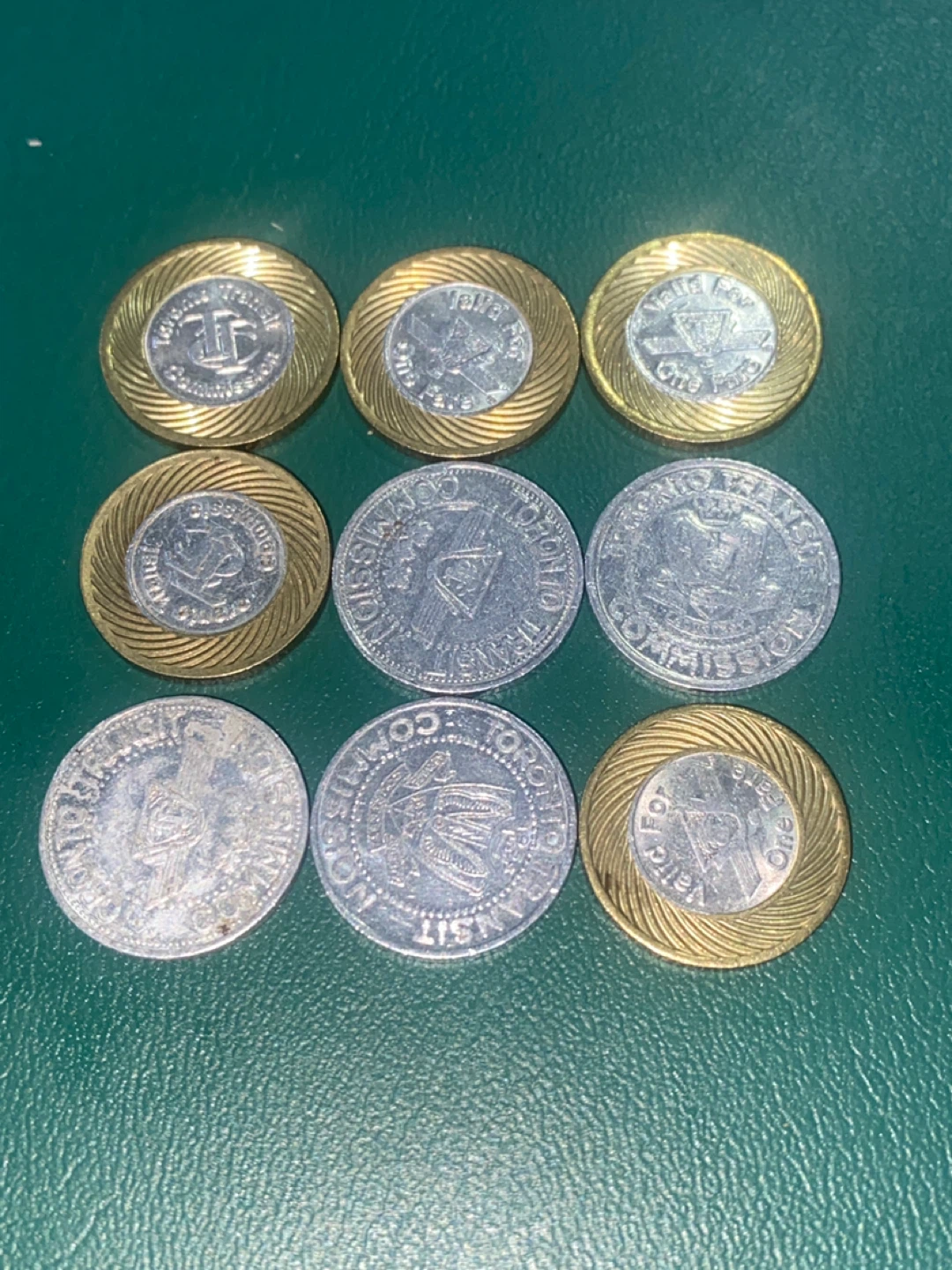 Collection of Toronto Transit Commission Tokens - photo 3