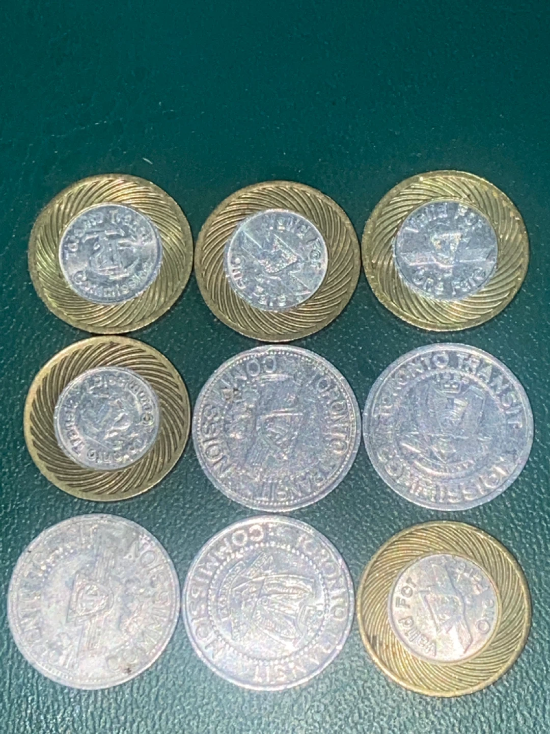 Collection of Toronto Transit Commission Tokens - photo 2