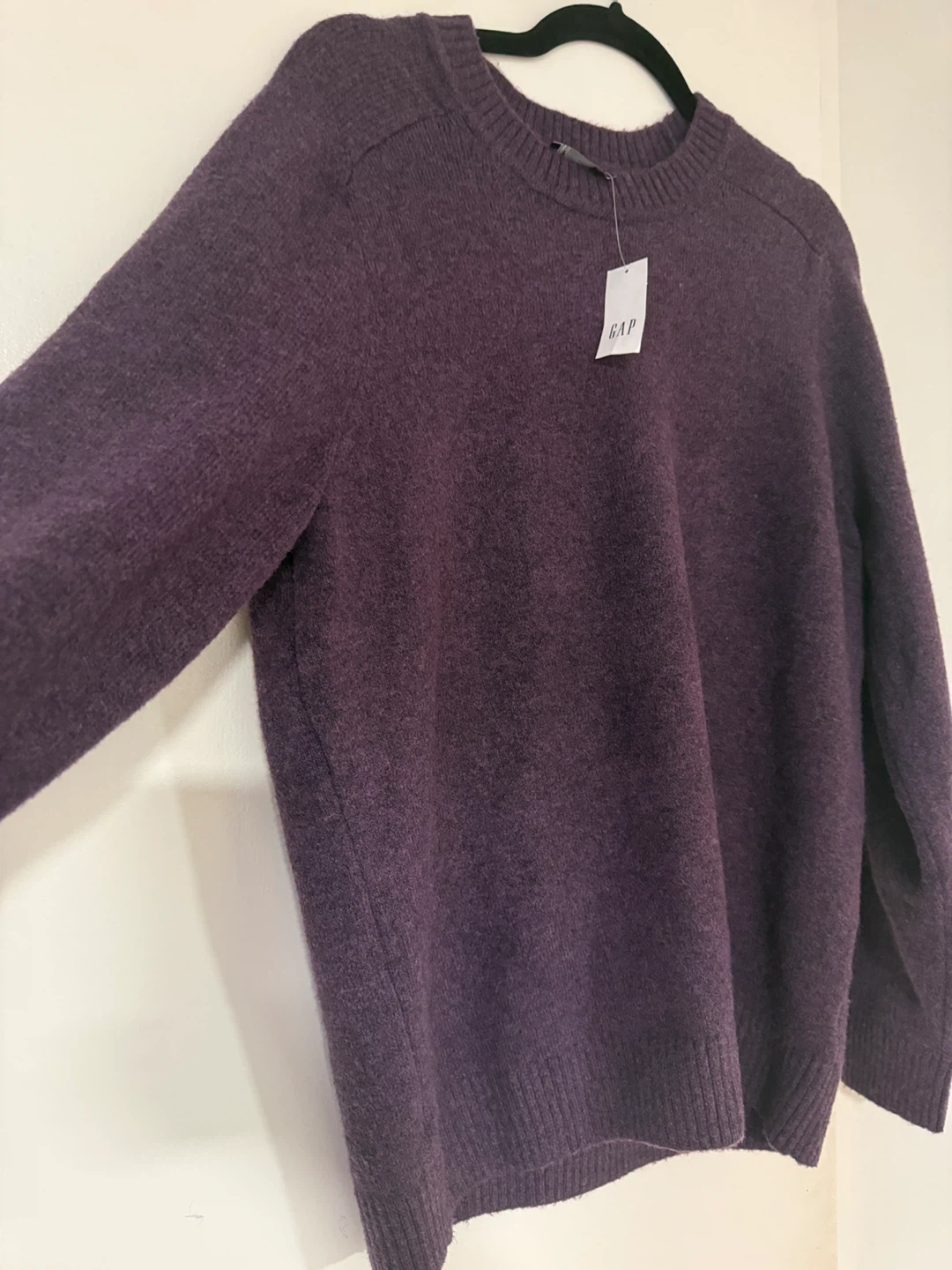 GAP Purple Crewneck relax fit Sweater - photo 4