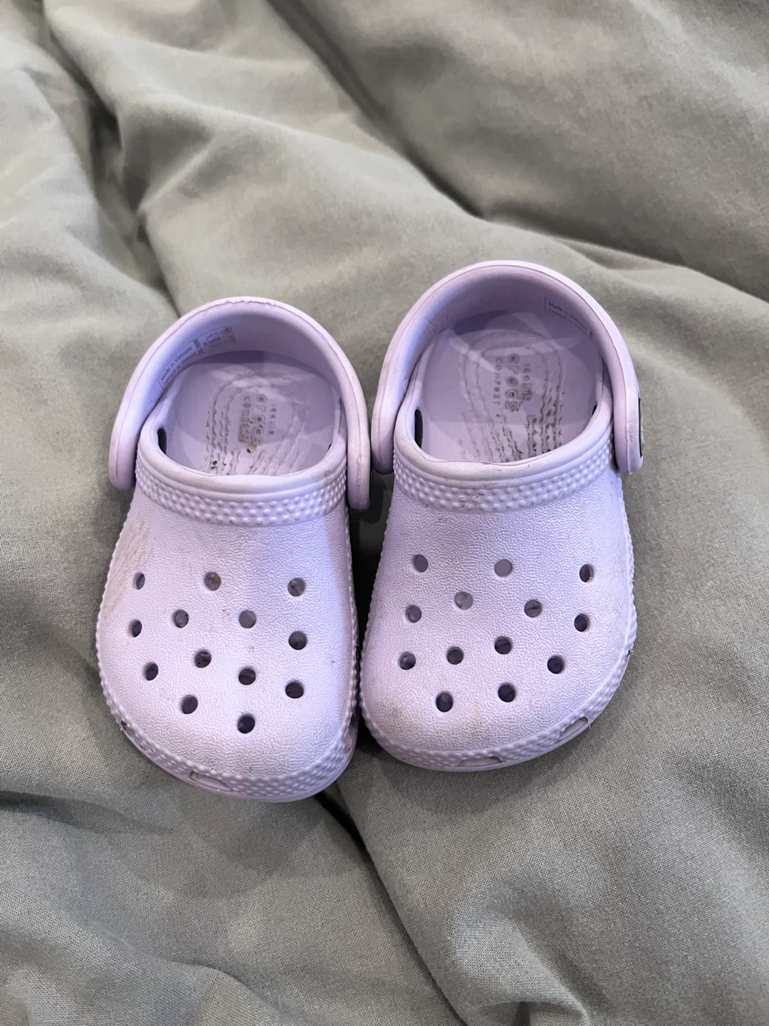 Kids' Purple Crocs Size 4