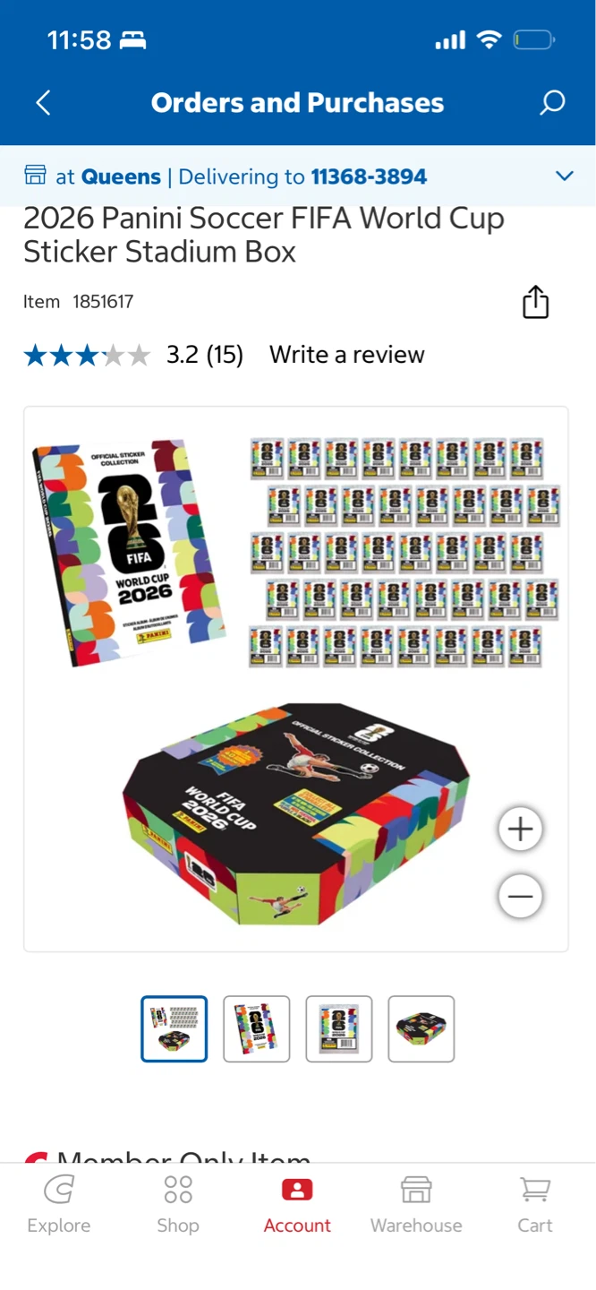 2026 FIFA World Cup Official Sticker Collection Stadium Box - photo 2