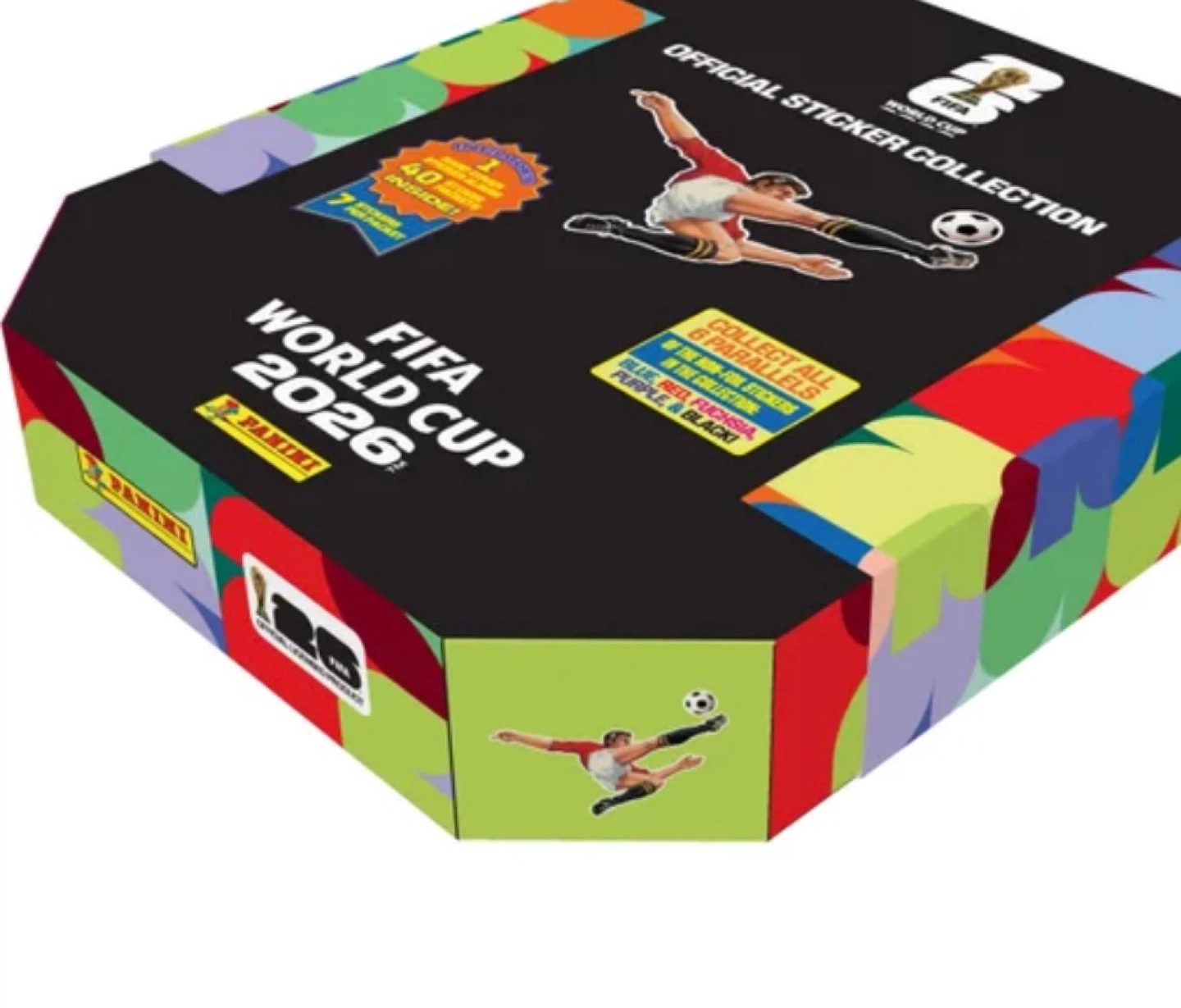 2026 FIFA World Cup Official Sticker Collection Stadium Box