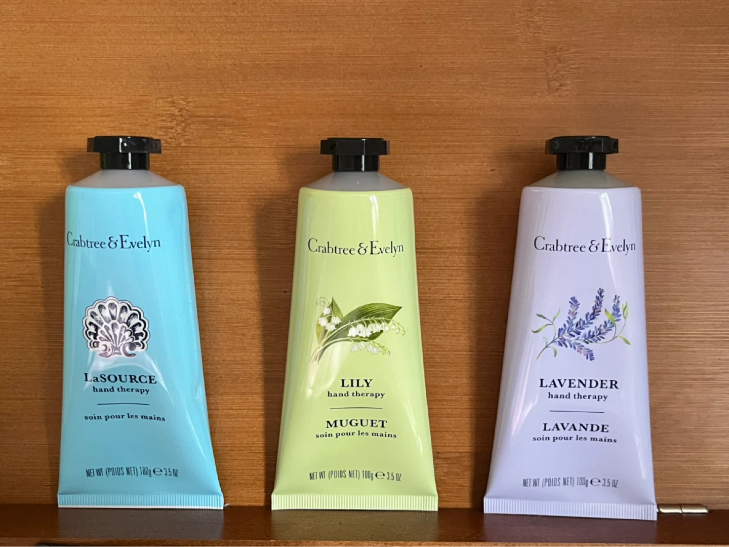 Crabtree & Evelyn Hand Therapy Lot (LaSource, Lily, Lavender)