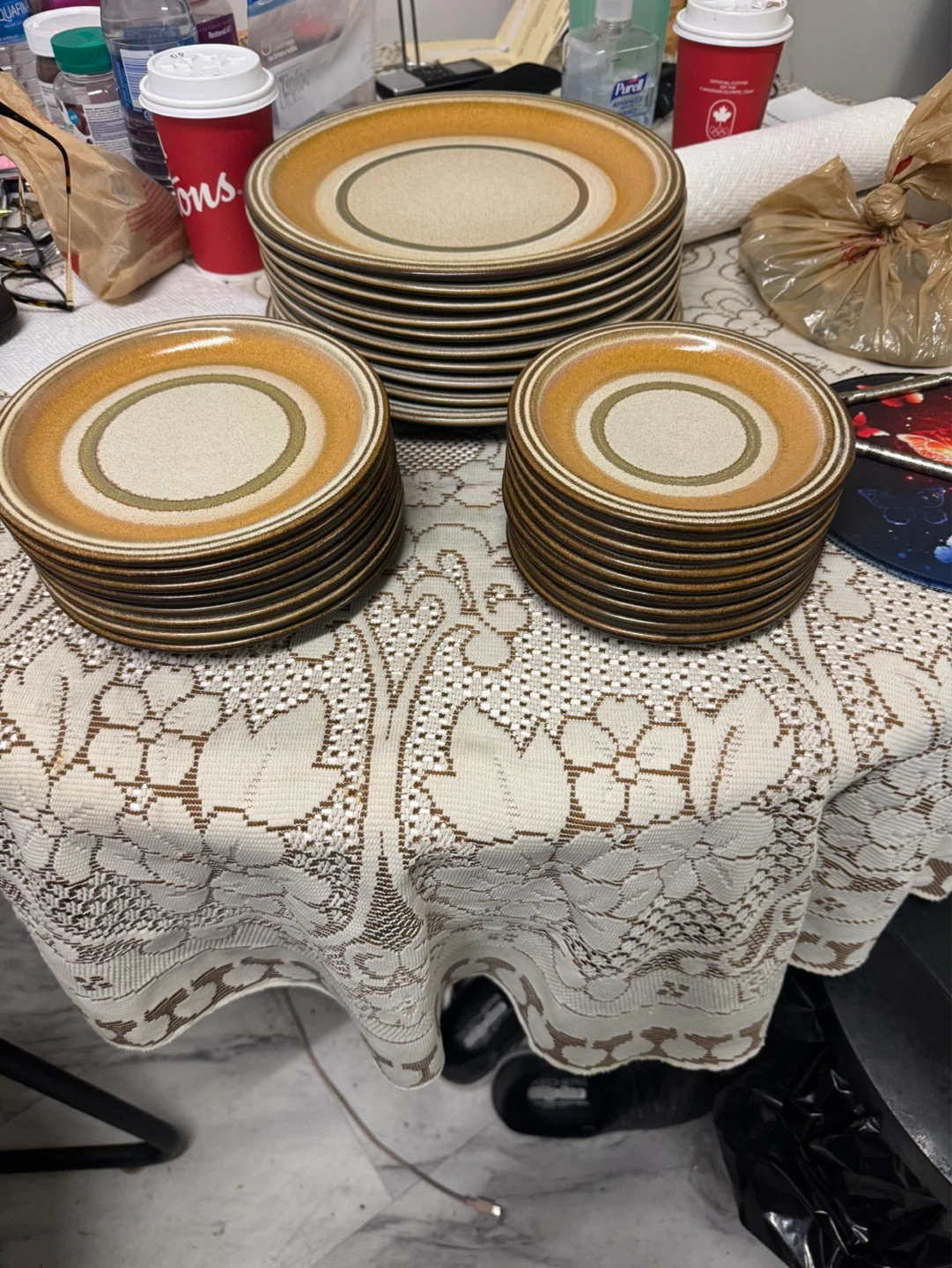 Denby "Hall Artisan" Dinner Plates Set