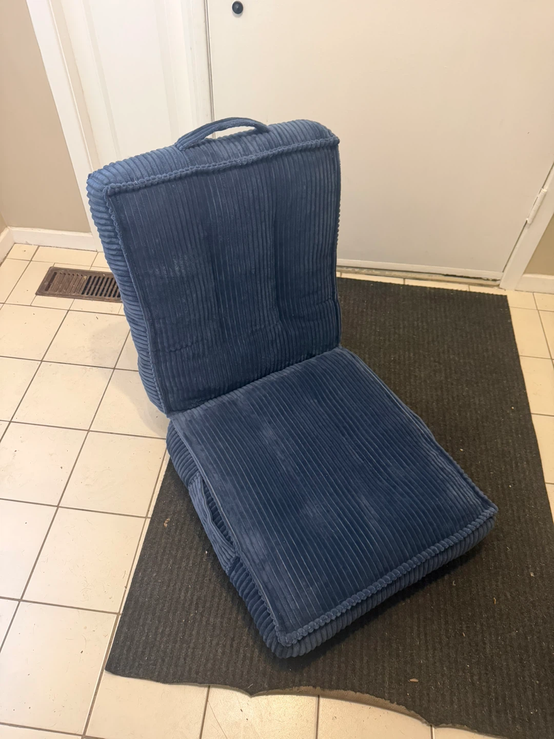 Adjustable Floor Chair with Backrest