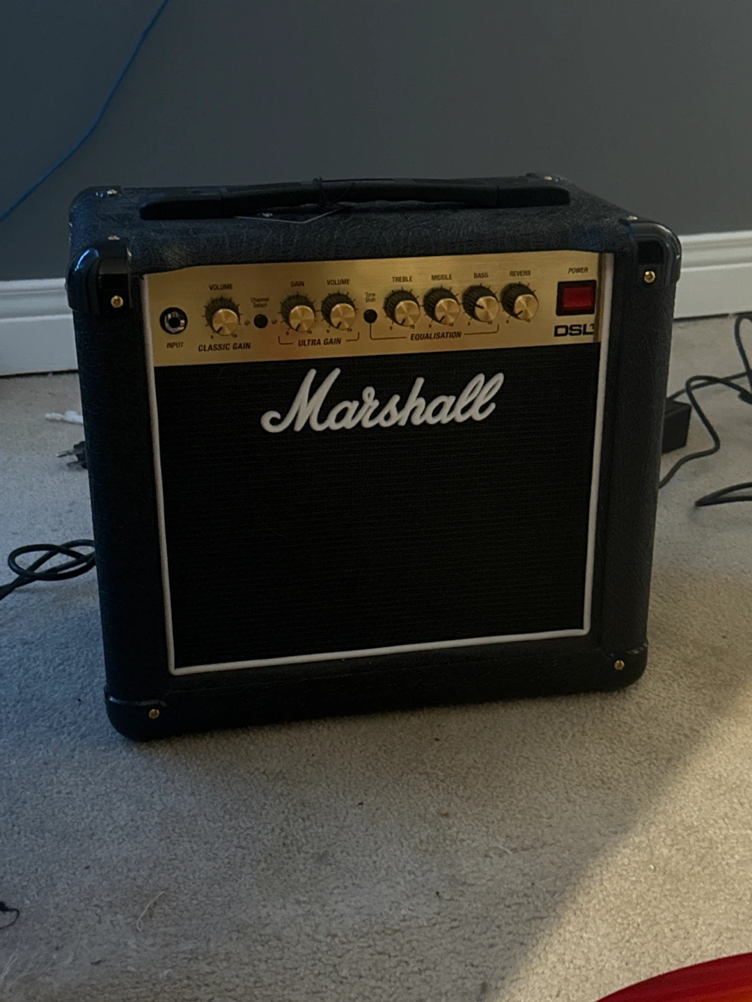 Marshall DSL1C 1W Combo Guitar Amplifier with Footswitch