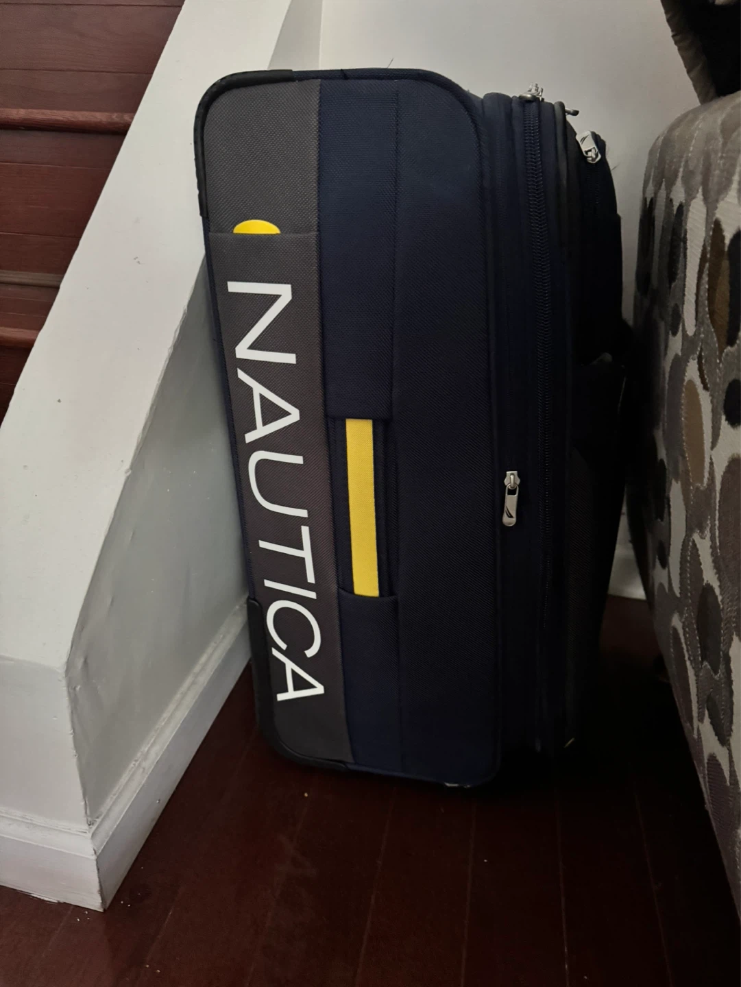Nautica Navy Blue Rolling Suitcase - photo 2