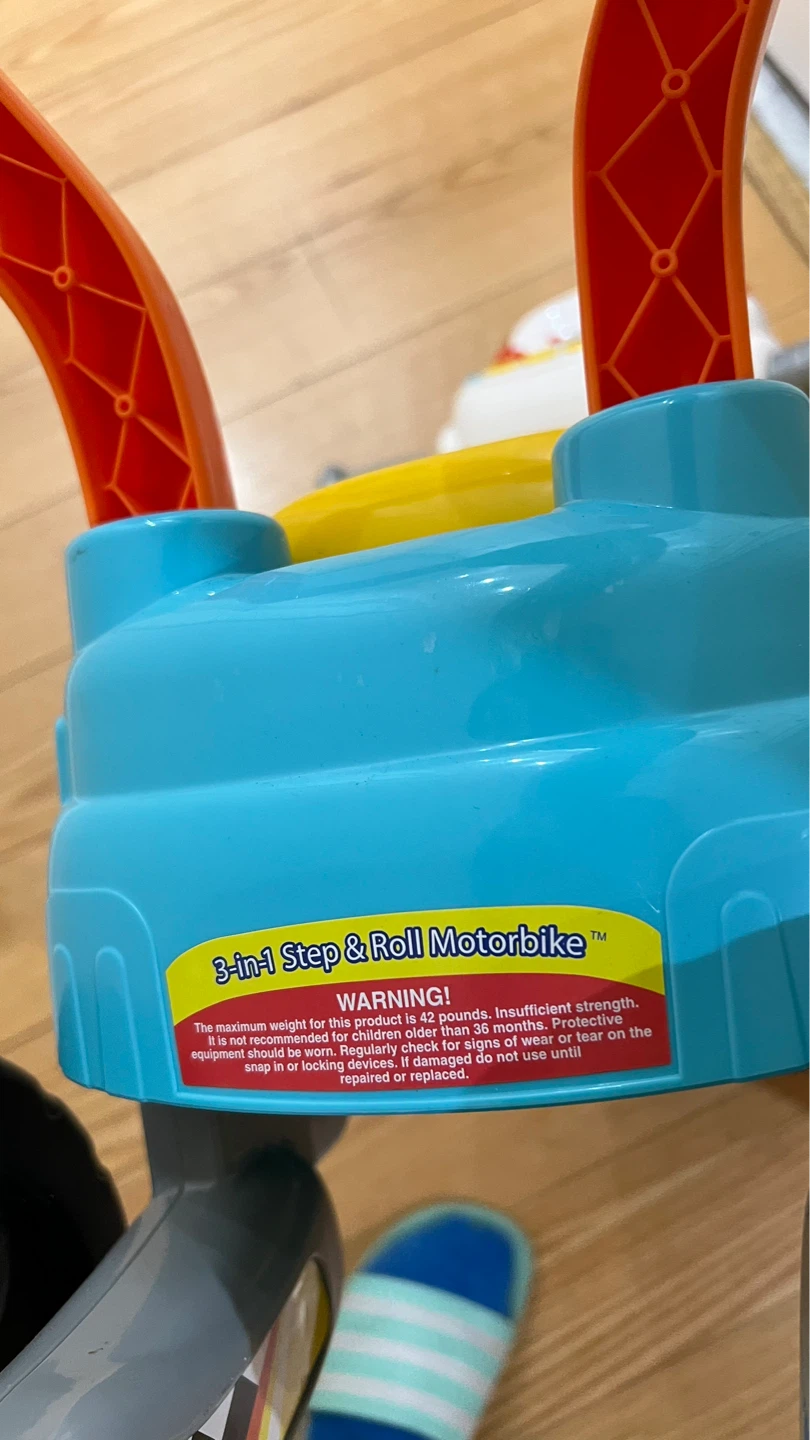 VTech 3-in-1 Step & Roll Motorbike - photo 3