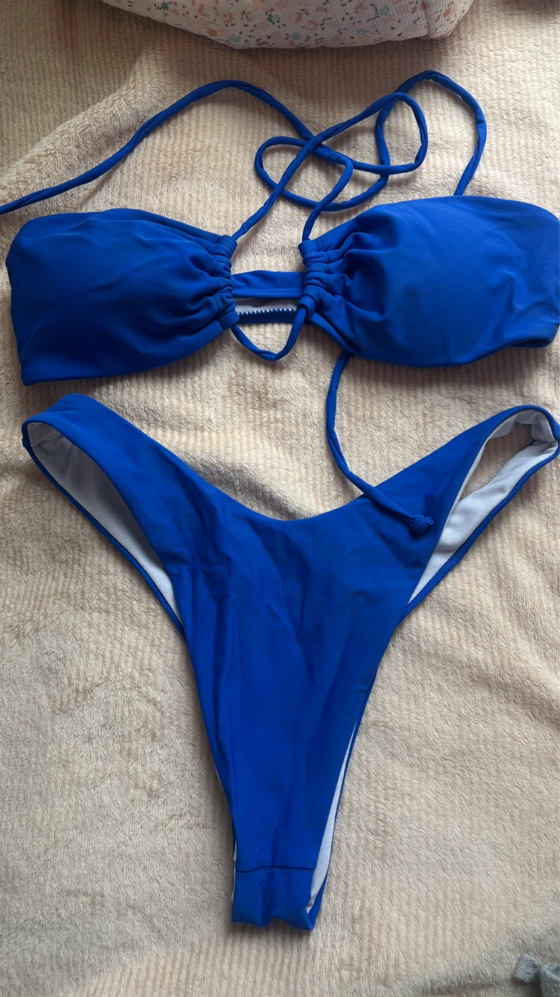 Blue & Green Bikini Set $15 for both