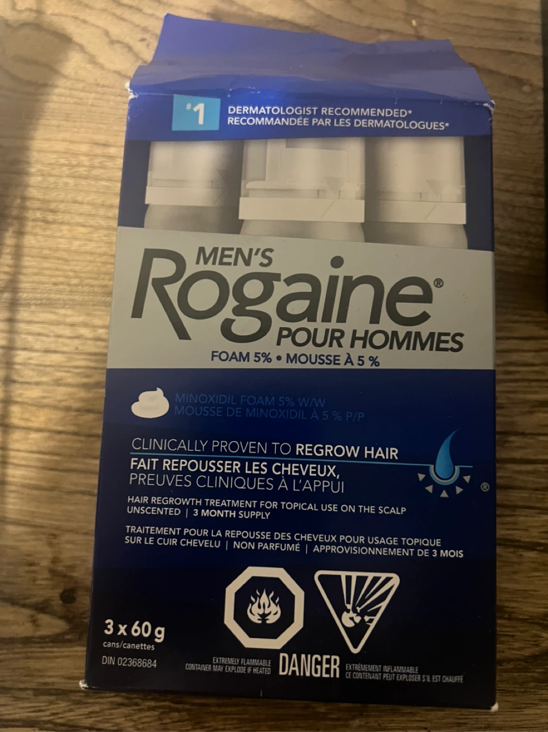Rogaine men’s hair regrowth hair treatment