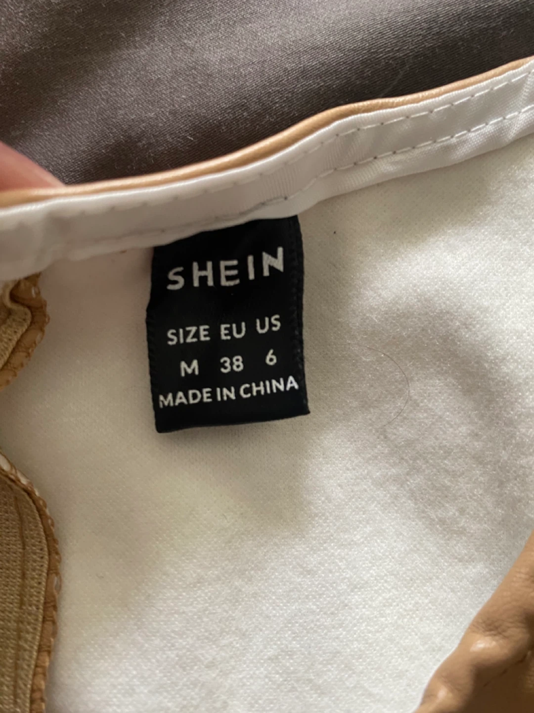 SHEIN Faux Leather Dress - photo 5