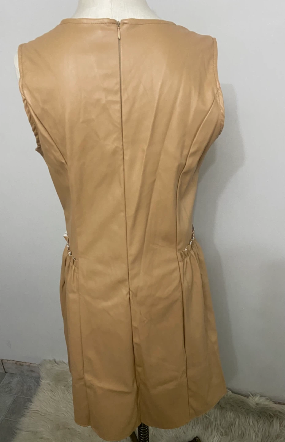 SHEIN Faux Leather Dress - photo 2