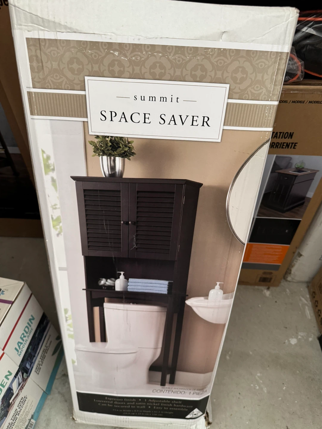 Summit Space Saver Bathroom Storage Cabinet