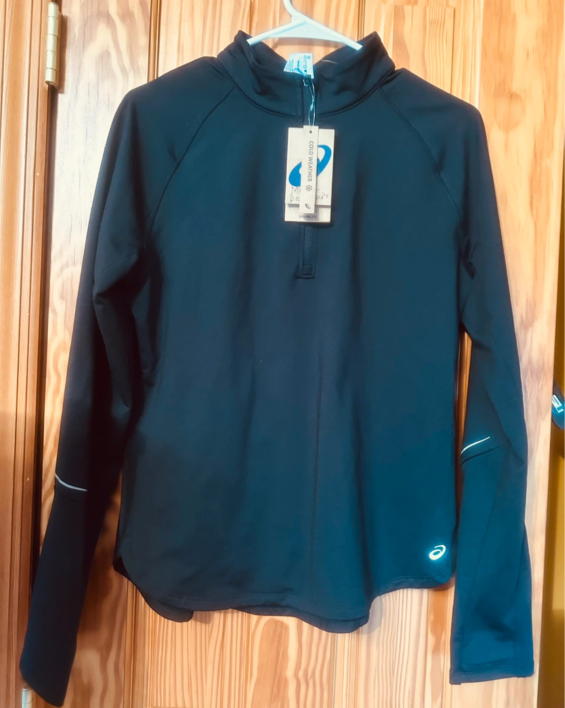 ASICS Women's Cold Weather Quarter Zip Running Jacket M/M