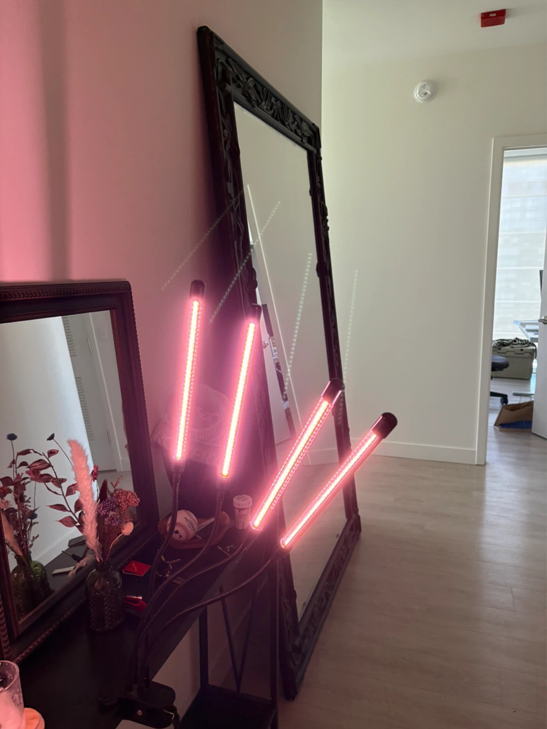 LED Light Lamp with 4 Flexible Goosenecks