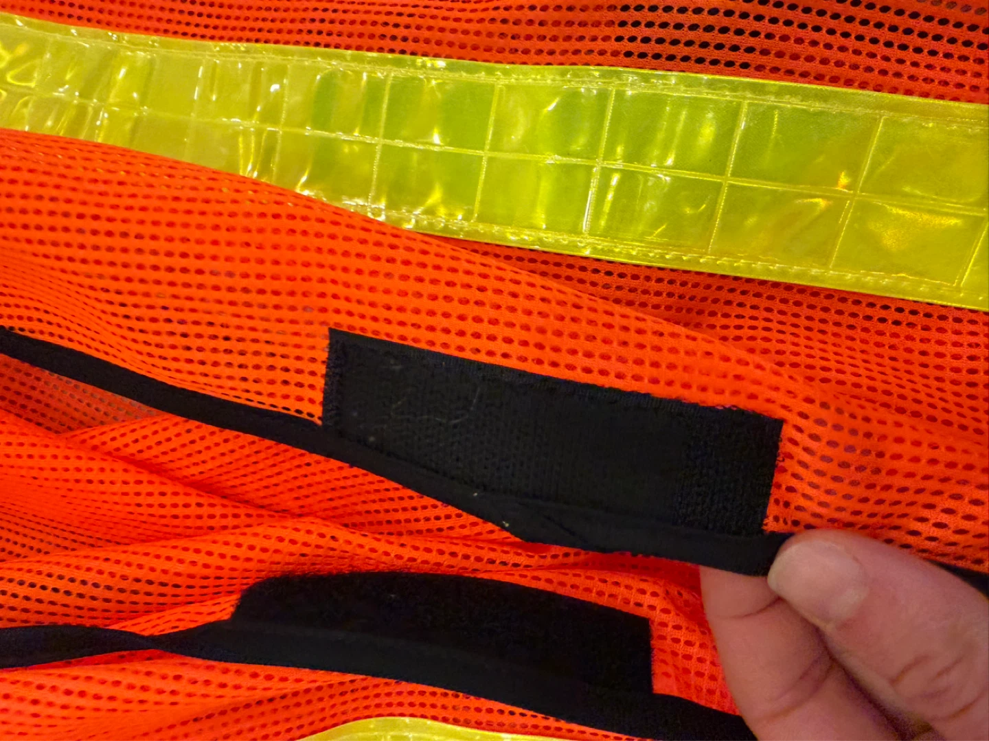 Orange High Visibility Safety Vest - smalll - photo 4