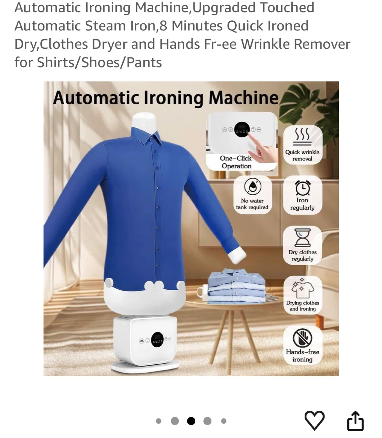 Automatic Shirt Ironing Machine - photo 2