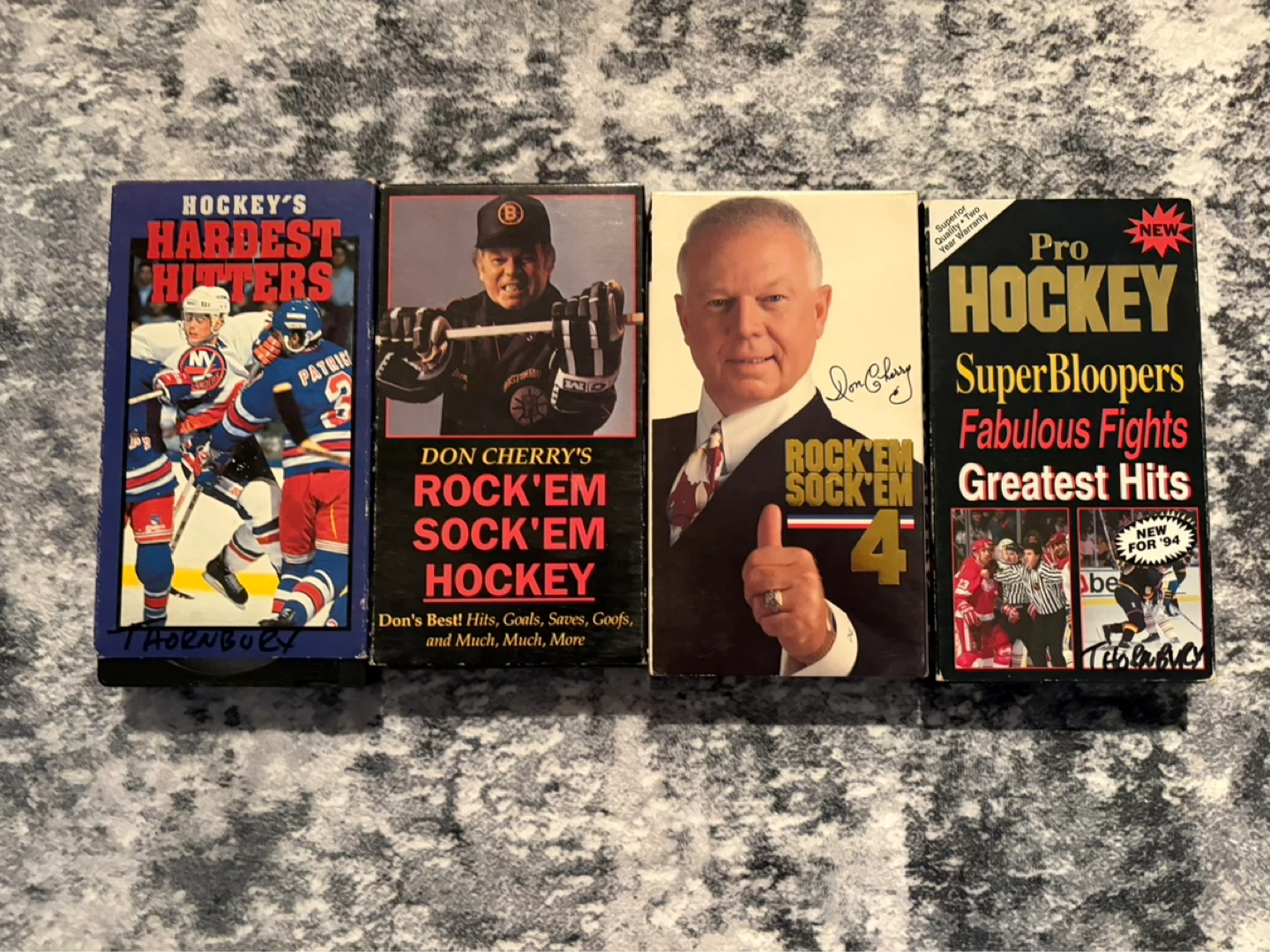 Don Cherry's Rock'Em Sock'Em Hockey 4 VHS