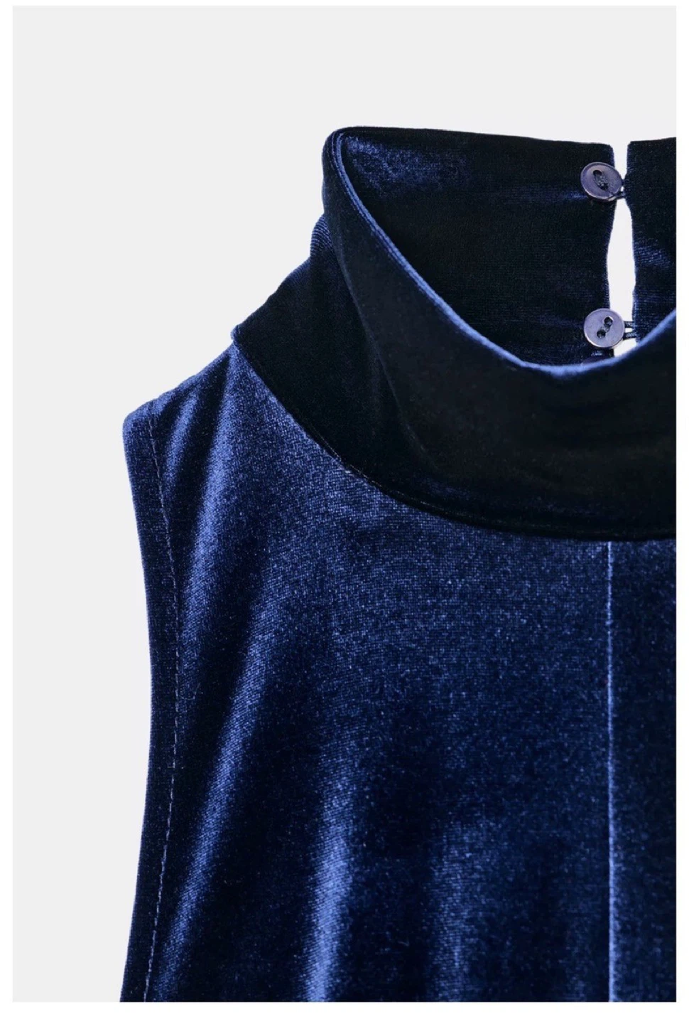 Velvet Halter Neck Maxi Dress XS Zara NWT - photo 4