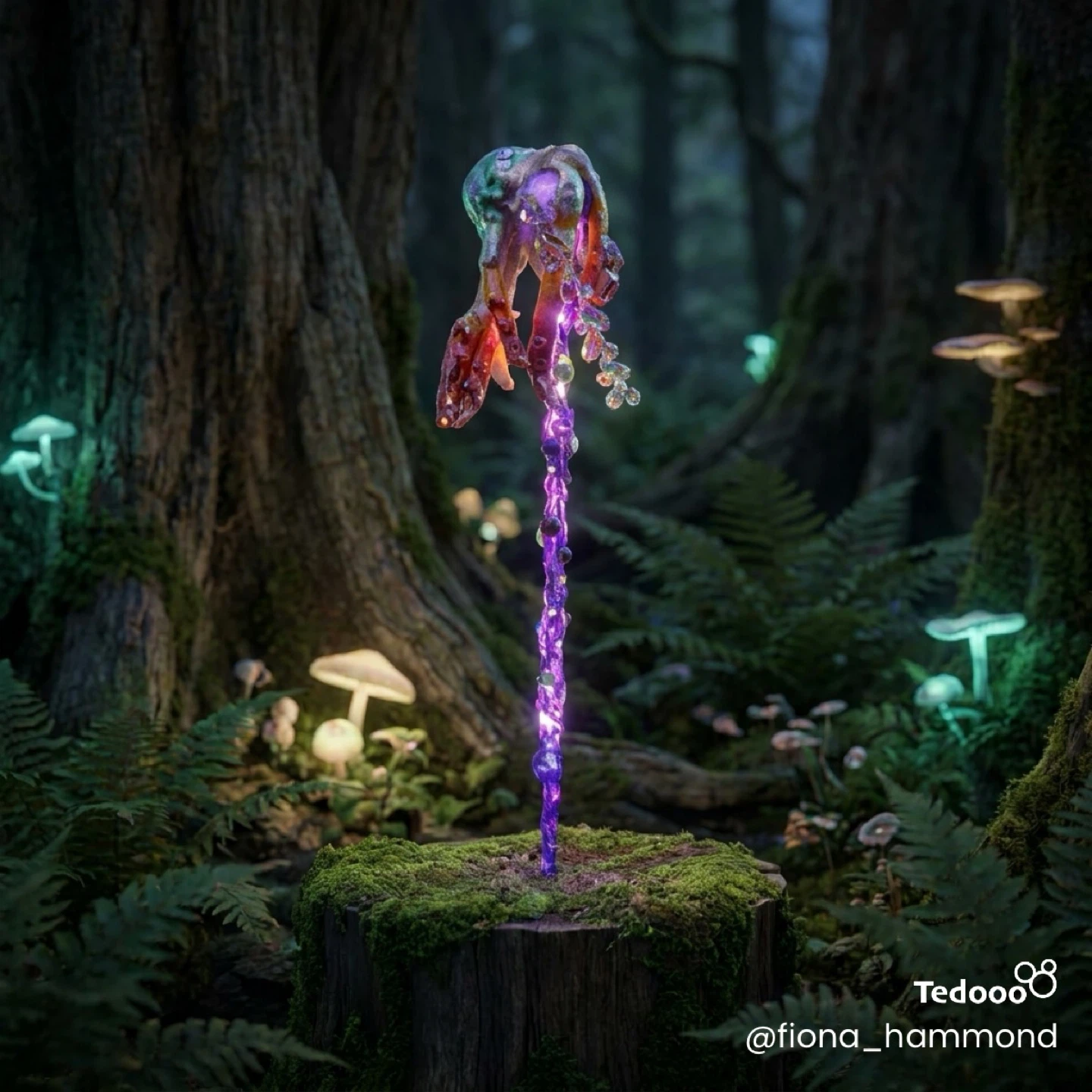 Unique Pride Octopus Fantasy Wand - photo 3