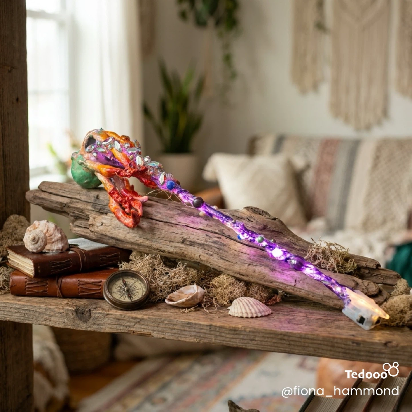 Unique Pride Octopus Fantasy Wand