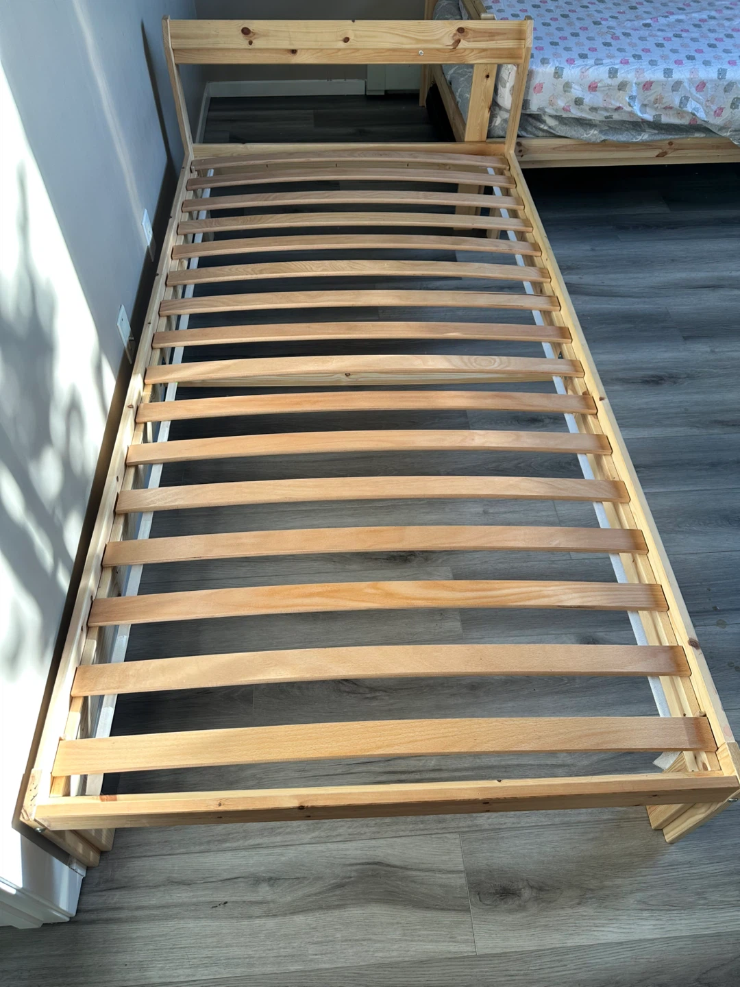 IKEA NEIDEN Twin Bed Frame - Pine