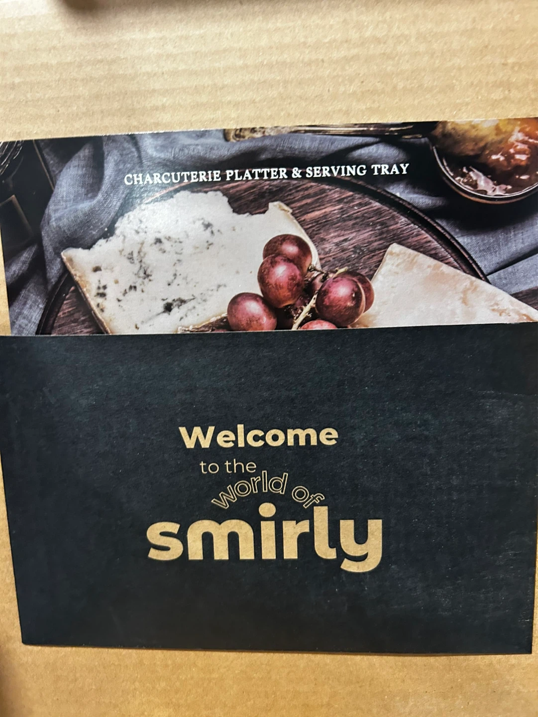 Smirly Premium Bamboo Charcuterie & Cheese Board Set - photo 3